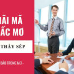mơ thấy sếp